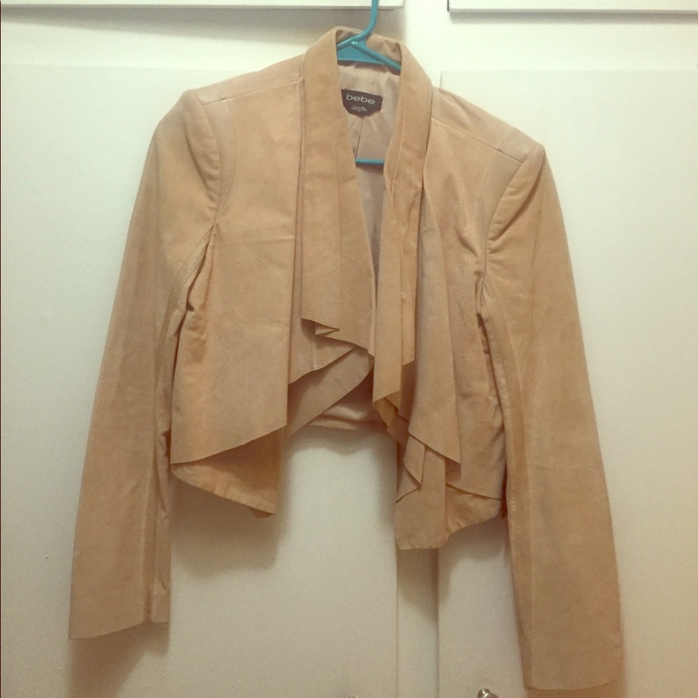 Bebe leather jacket/blazer